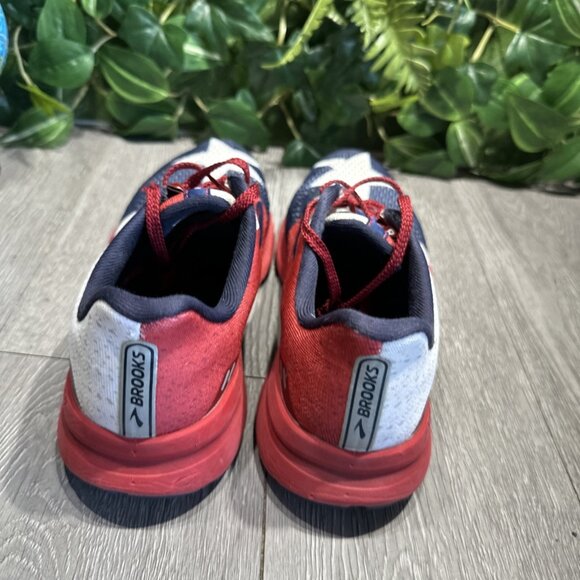 Brooks Launch 8 Shoes Texas Star Flag USA Running Patriotic 1203451B621 Womens 8 - Picture 5 of 10
